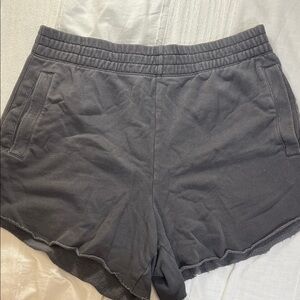 Aerie Charcoal Lounge Shorts